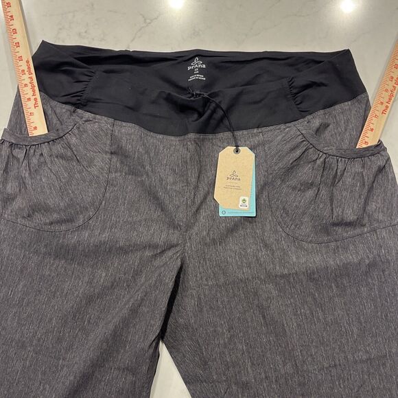 Prana NEW Summit Pant Plus Womens 3X Charcoal Outdoor Stretch Pockets HIking - Picture 3 of 16